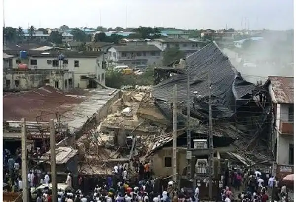 Shock Tragedy as Collapsed Building Kills Man in Ondo See Graphic Photo